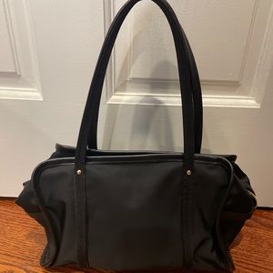 Authentic Kate Spade New York Medium Black Nylon Handbag